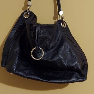 BCBG Maxazria Black Large Shoulder Bag
